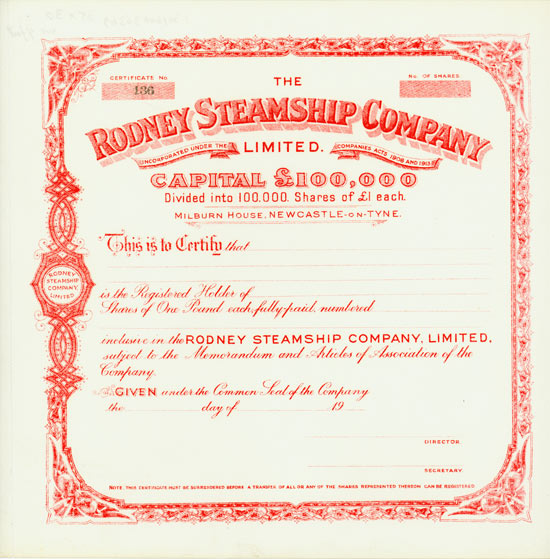 Rodney Steamship Company Limited