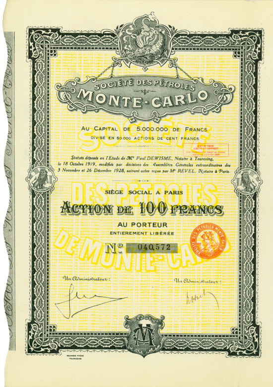 Société des Pétroles Monte-Carlo