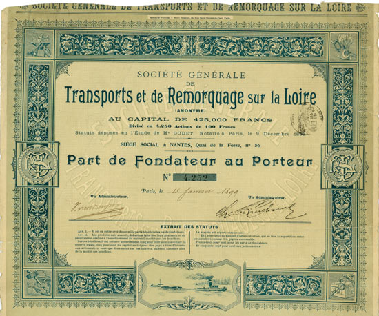 Société Générale de Transports et de Remorquage sur la Loire (Anonyme)
