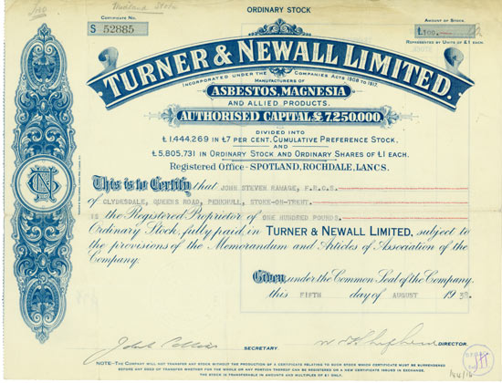 Turner & Newall Limited