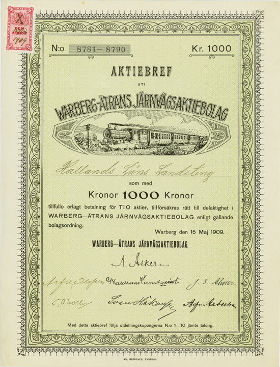 Warbergs-Ätrans Järnvägsaktiebolag