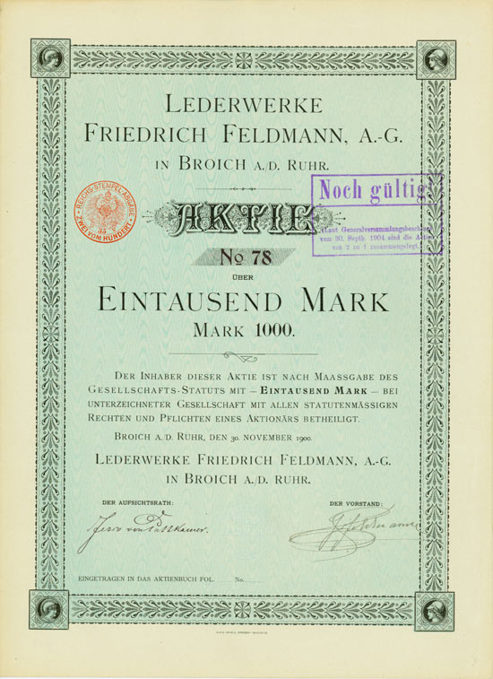 Lederwerke Friedrich Feldmann AG