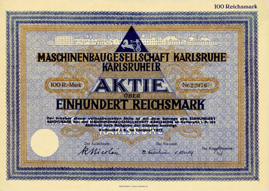 Maschinenbaugesellschaft Karlsruhe