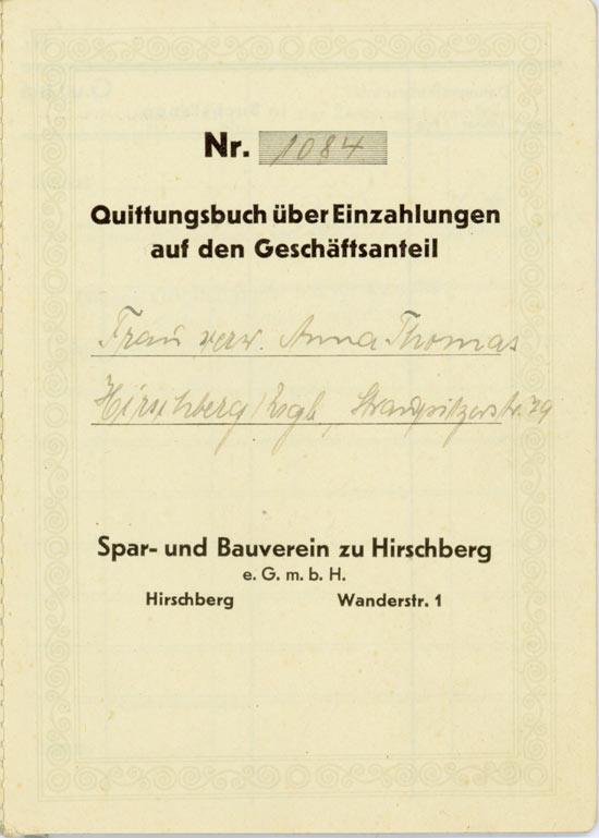 Spar- und Bauverein zu Hirschberg e.G.m.b.H.