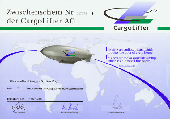 CargoLifter AG