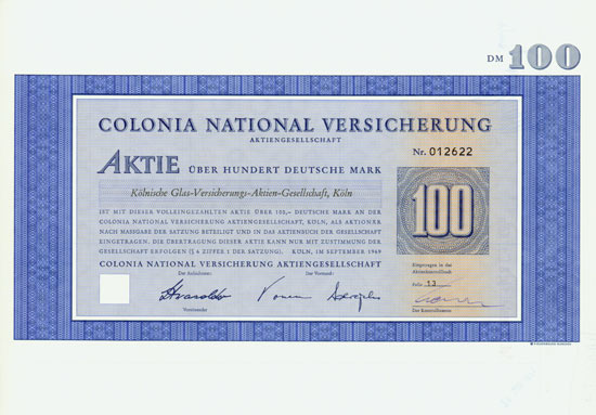 Colonia National Versicherung AG
