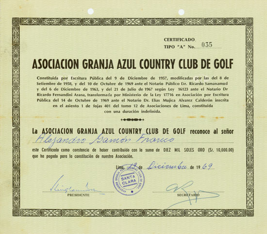 Asociacion Granja Azul Country Club de Golf