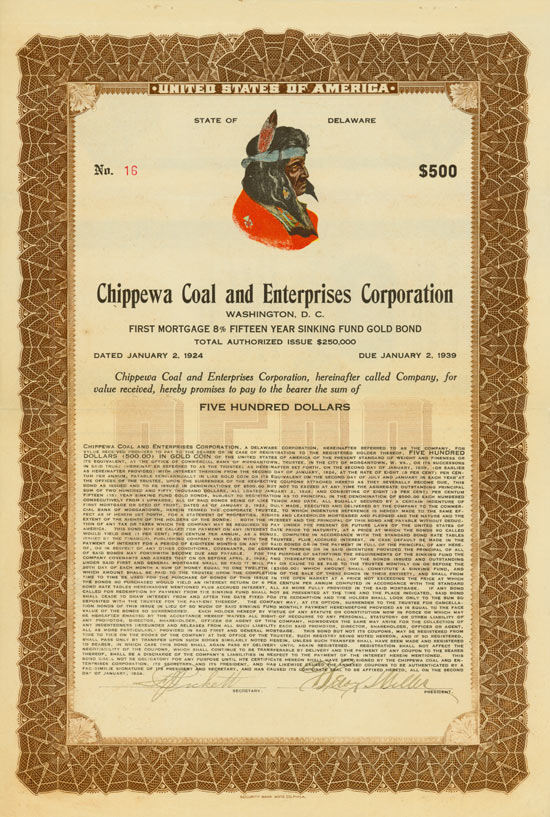Chippewa Coal and Enterprises Corporation