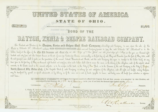 Dayton, Xenia & Belpre Railroad Company
