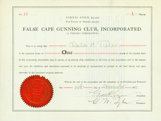 False Cape Gunning Club, Incorporated