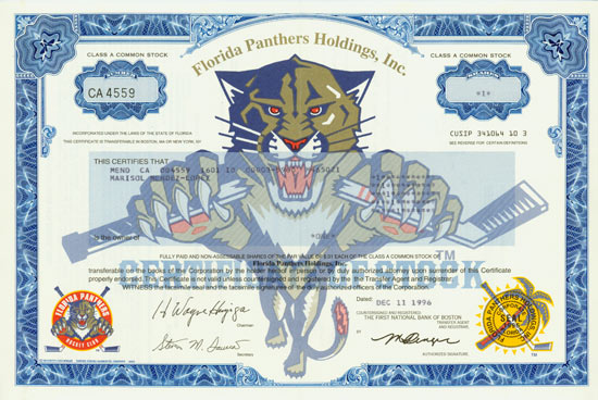 Florida Panthers Holdings