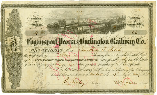 Logansport, Peoria & Burlington Railway Company