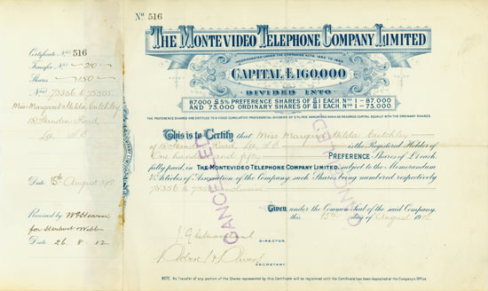 Montevideo Telephone Company Limited