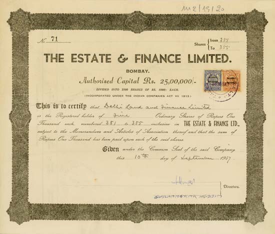 Estate & Finance Limited