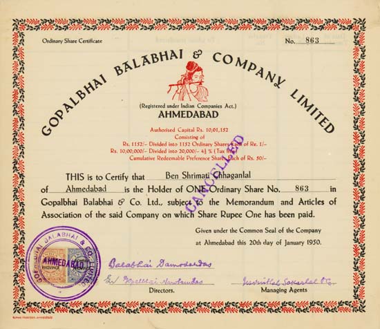 Gopalbhai Balabhai & Company Limited