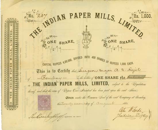Indian Paper Mills, Limited