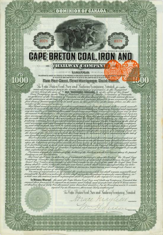 Cape Breton Coal, Iron and Railway Company Ltd.