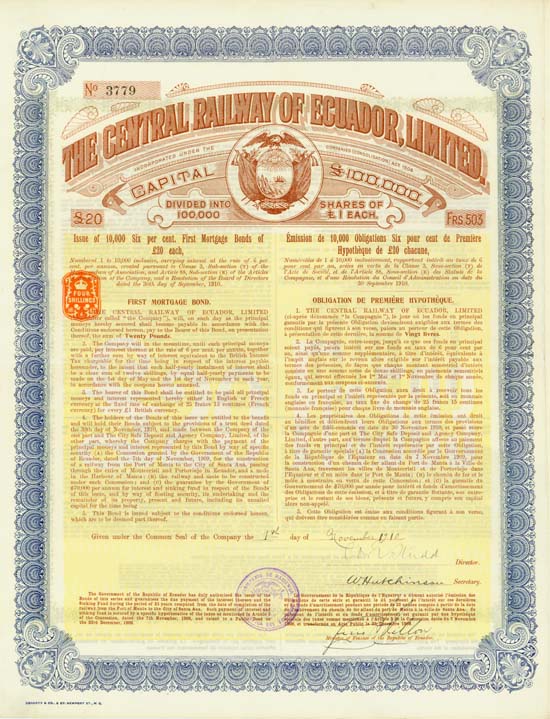 Central Railway of Ecuador, Ltd.
