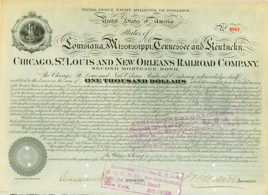 Chicago, St. Louis and New Orleans Railroad Company