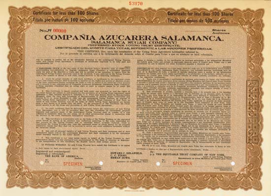 Compania Azucarera Salamanca (Salamanca Sugar Company)