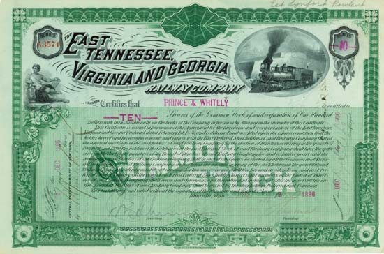 East Tennessee, Virginia and Georgia Railway Company