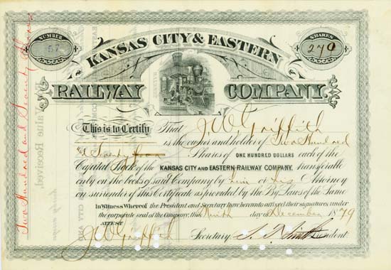 Kansas City & Eastern Railway Company