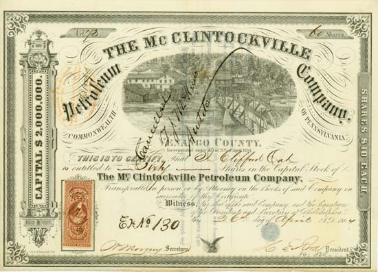 Mc Clintockville Petroleum Company
