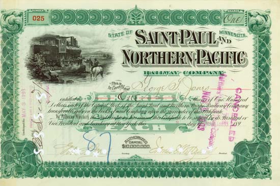 Saint Paul and Northern Pacific Railway Company
