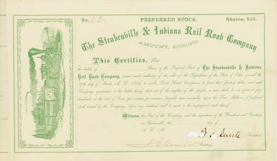 Steubenville & Indiana Rail Road Company