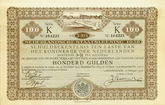Nederlandsche Staatsleening 1938