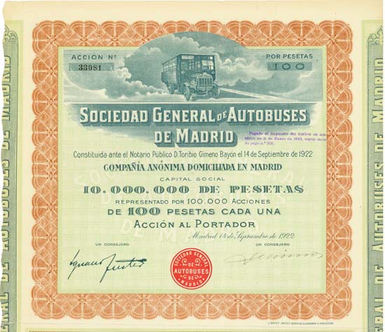 Sociedad General de Autobuses de Madrid