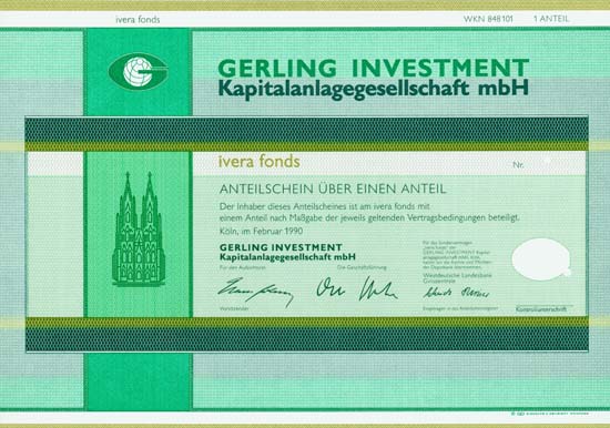 Gerling Investment Kapitalanlagegesellschaft mbH