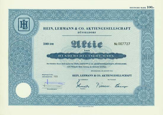 Hein, Lehmann & Co. AG