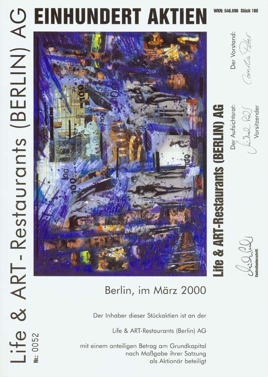 Life & ART Restaurants (Berlin) AG