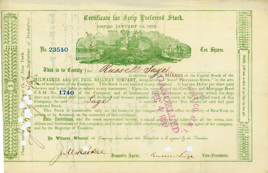 Milwaukee & St. Paul Railway Company