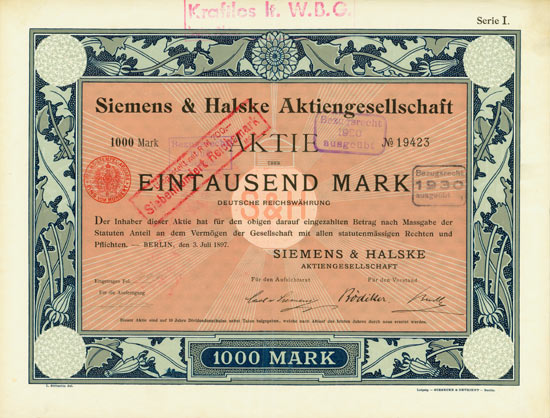 Siemens & Halske AG