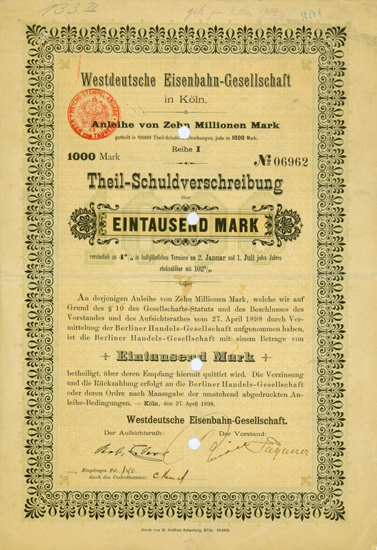 Westdeutsche Eisenbahn-Gesellschaft