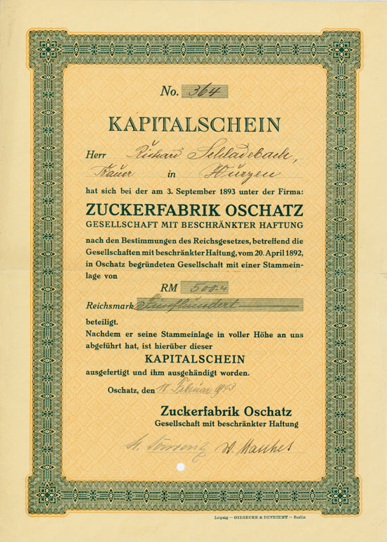 Zuckerfabrik Oschatz GmbH