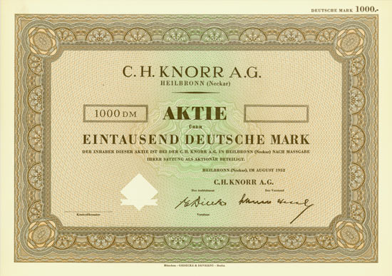 C. H. Knorr A.G.