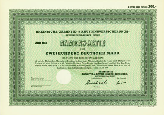 Rheinische Garantie- & Kautionsversicherungs-AG