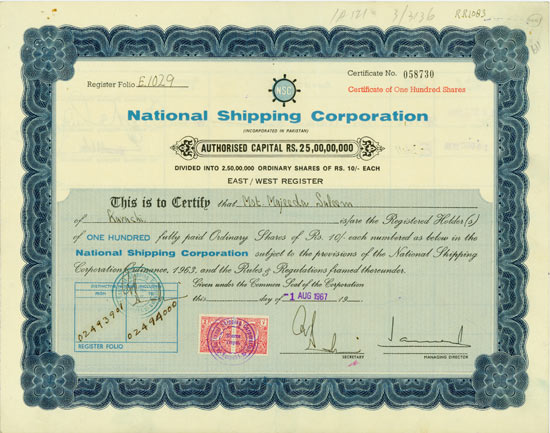 National Shipping Corporation
