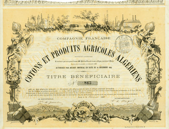 Compagnie Française des Cotons et Produits Agricoles Algériens S. A.