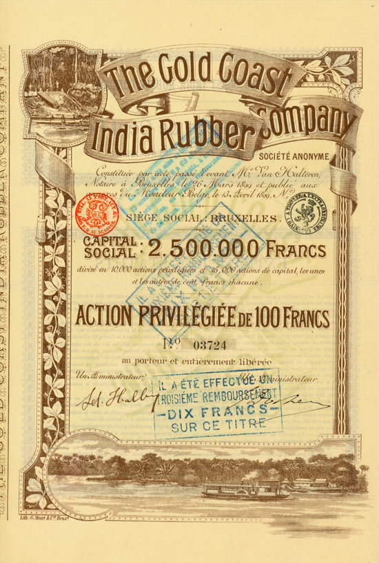 Gold Coast India Rubber Company Société Anonyme