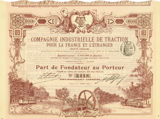 Compagnie Industrielle de Traction pour la France et l'Étranger