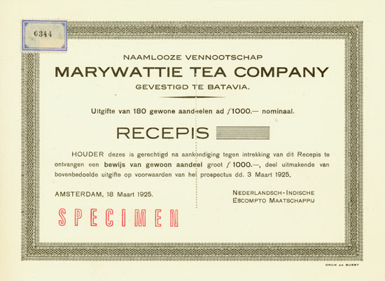 Marywattie Tea Company