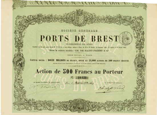 Société Générale des Ports de Brest en Commandite et par Actions