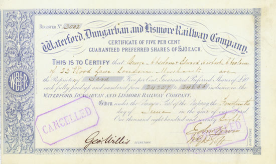 Waterford, Dungarvan and Lismore Railway Company