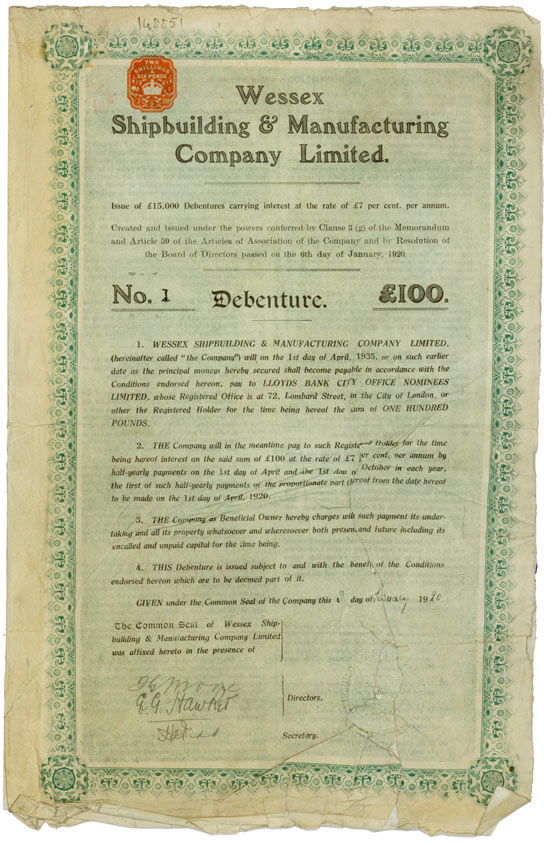 Wessex Shipbuilding & Manufacturing Company Limited