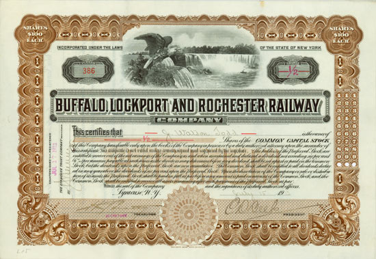 Buffalo, Lockport and Rochester Railway
