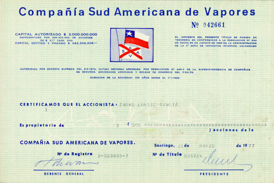 Compañia Sud Americana de Vapores